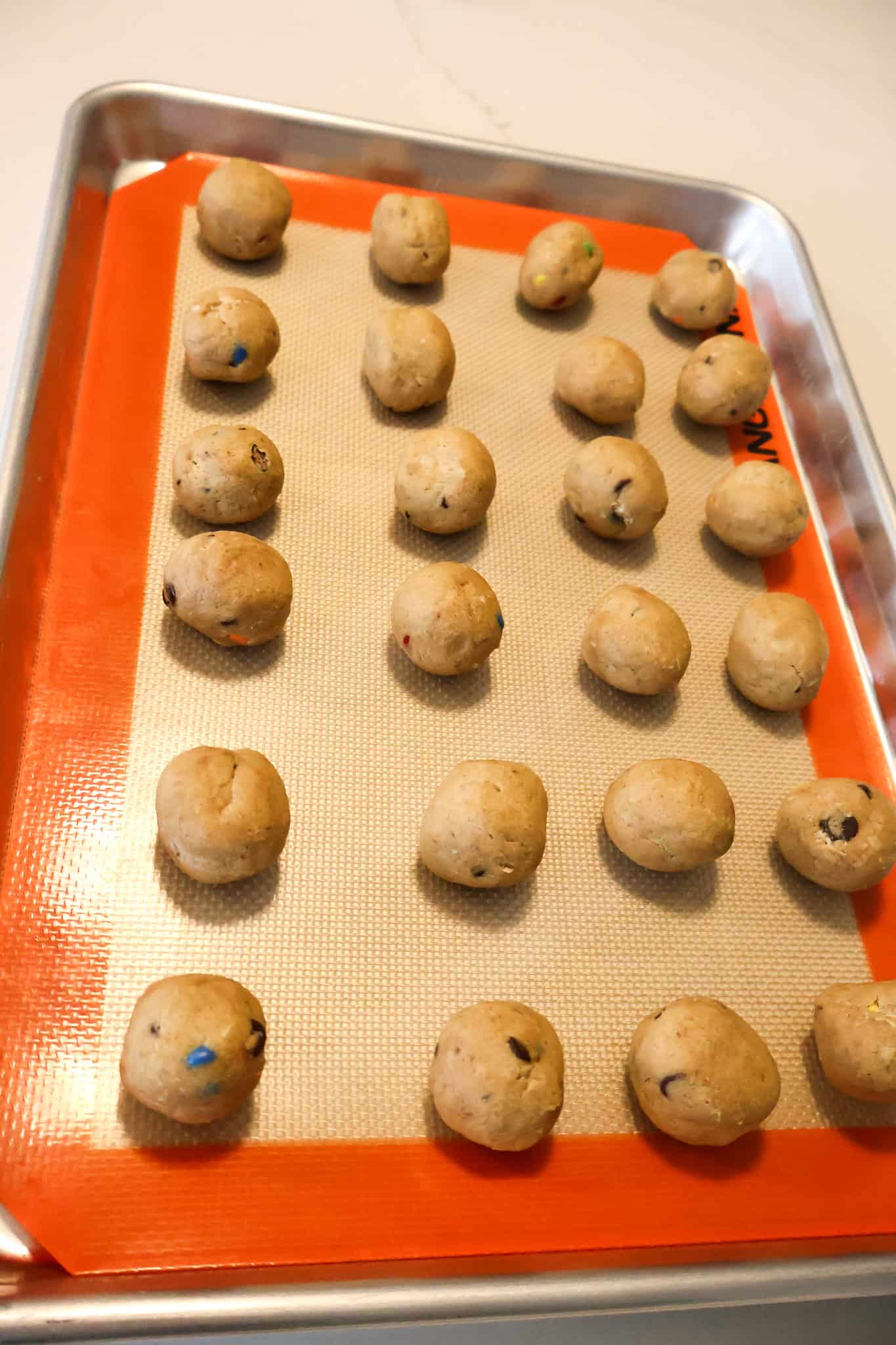 cookie dough balls