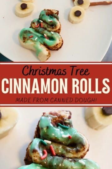 Christmas Tree Cinnamon Rolls