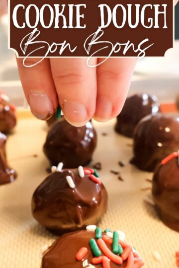 No-Bake Cookie Dough Bon Bons