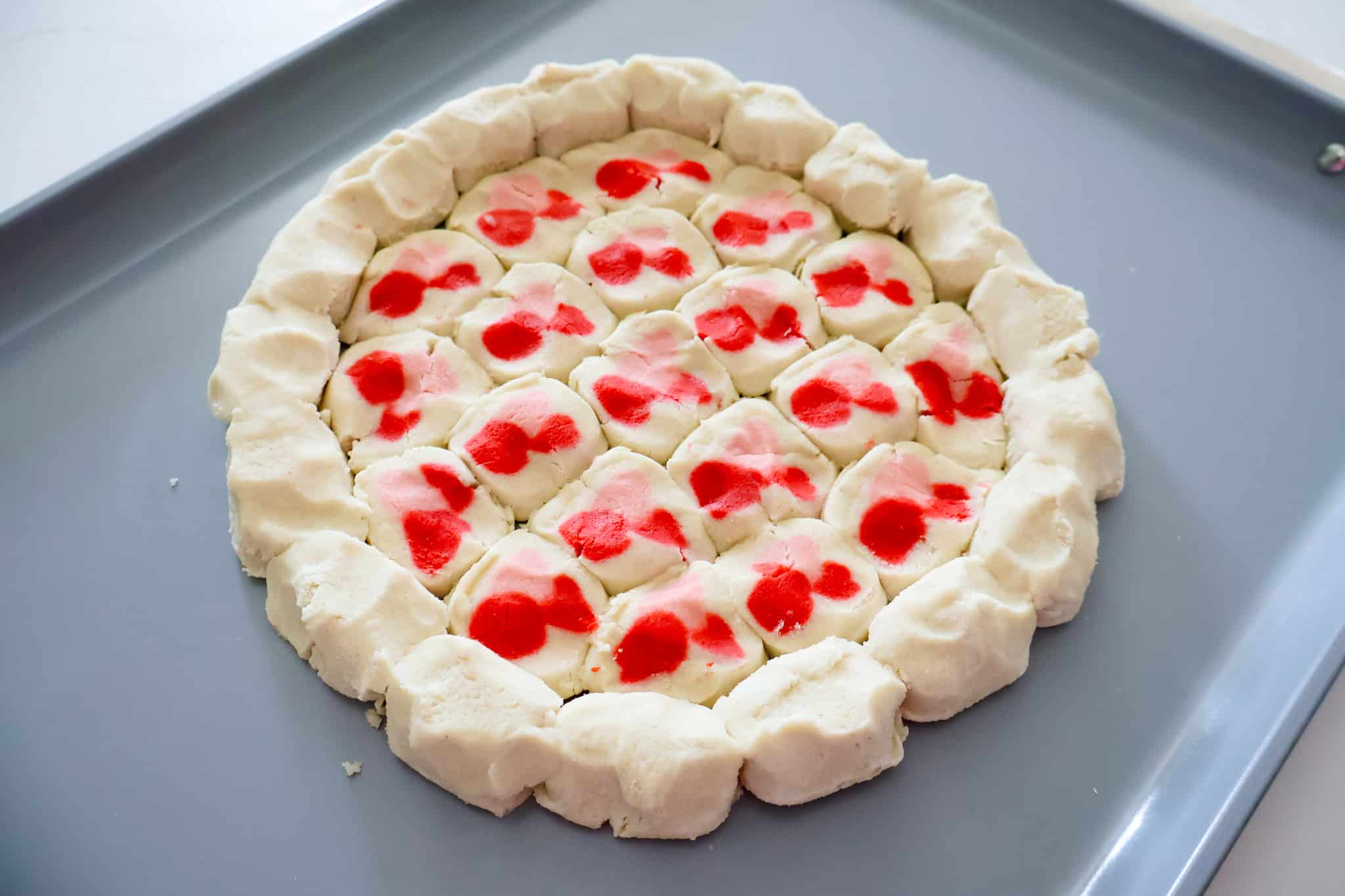 How to make a Valentine’s Day Cookie Pizza