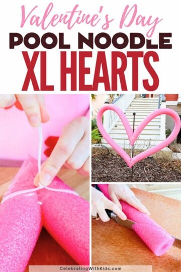 How to make XL Pool Noodle Hearts