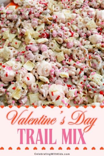 how to make valentines day trail mix