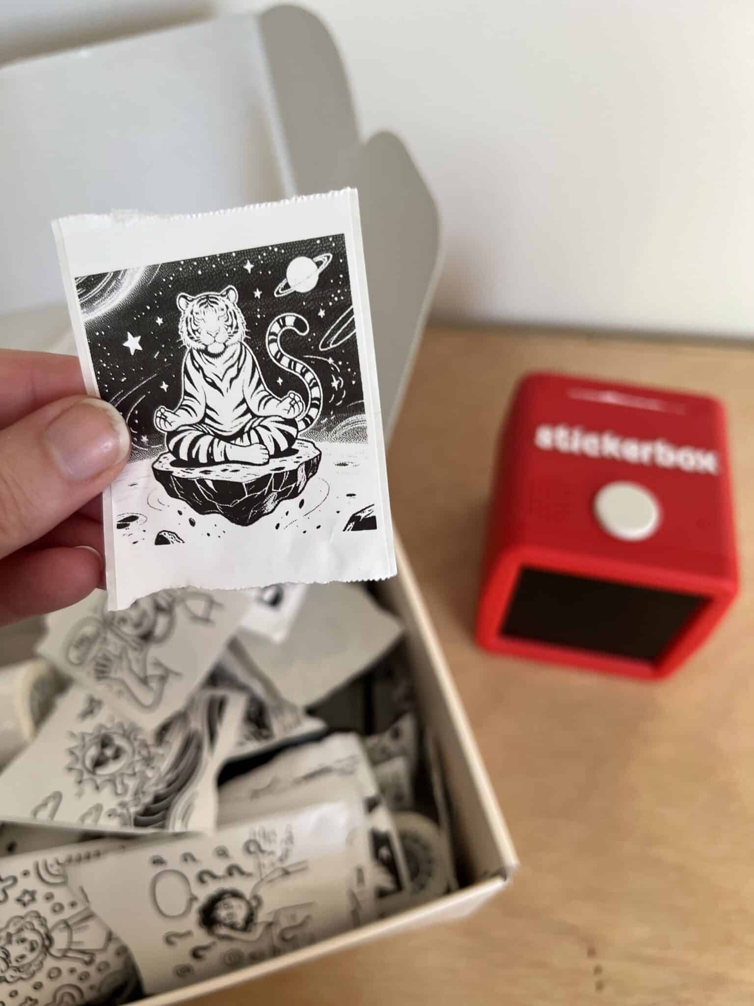 StickerBox Review: My kid's newest obsession! - Celebrating with kids