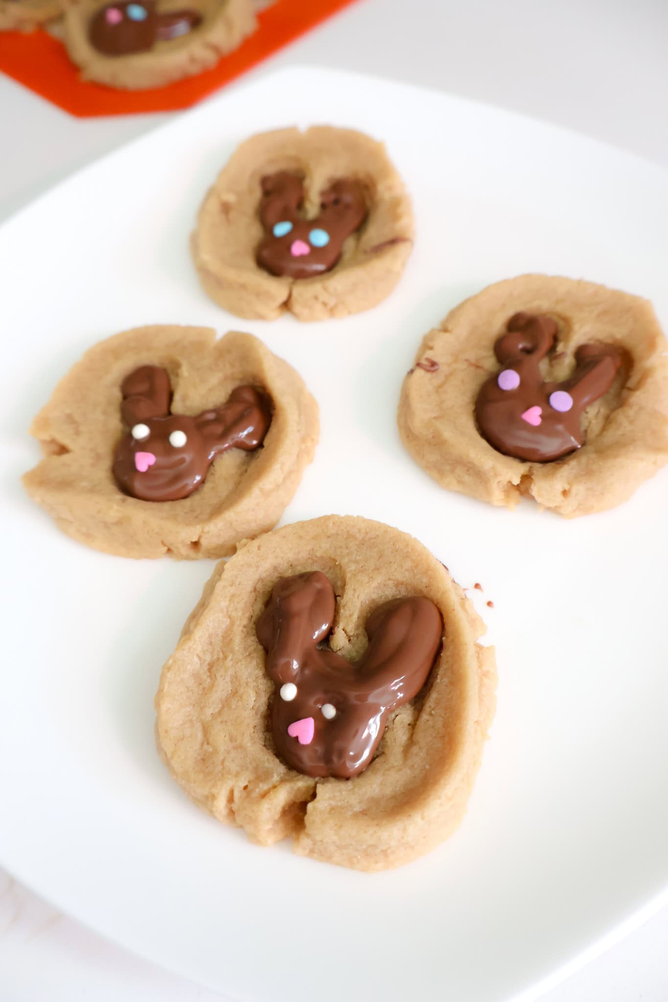 chocolate bunny cookies