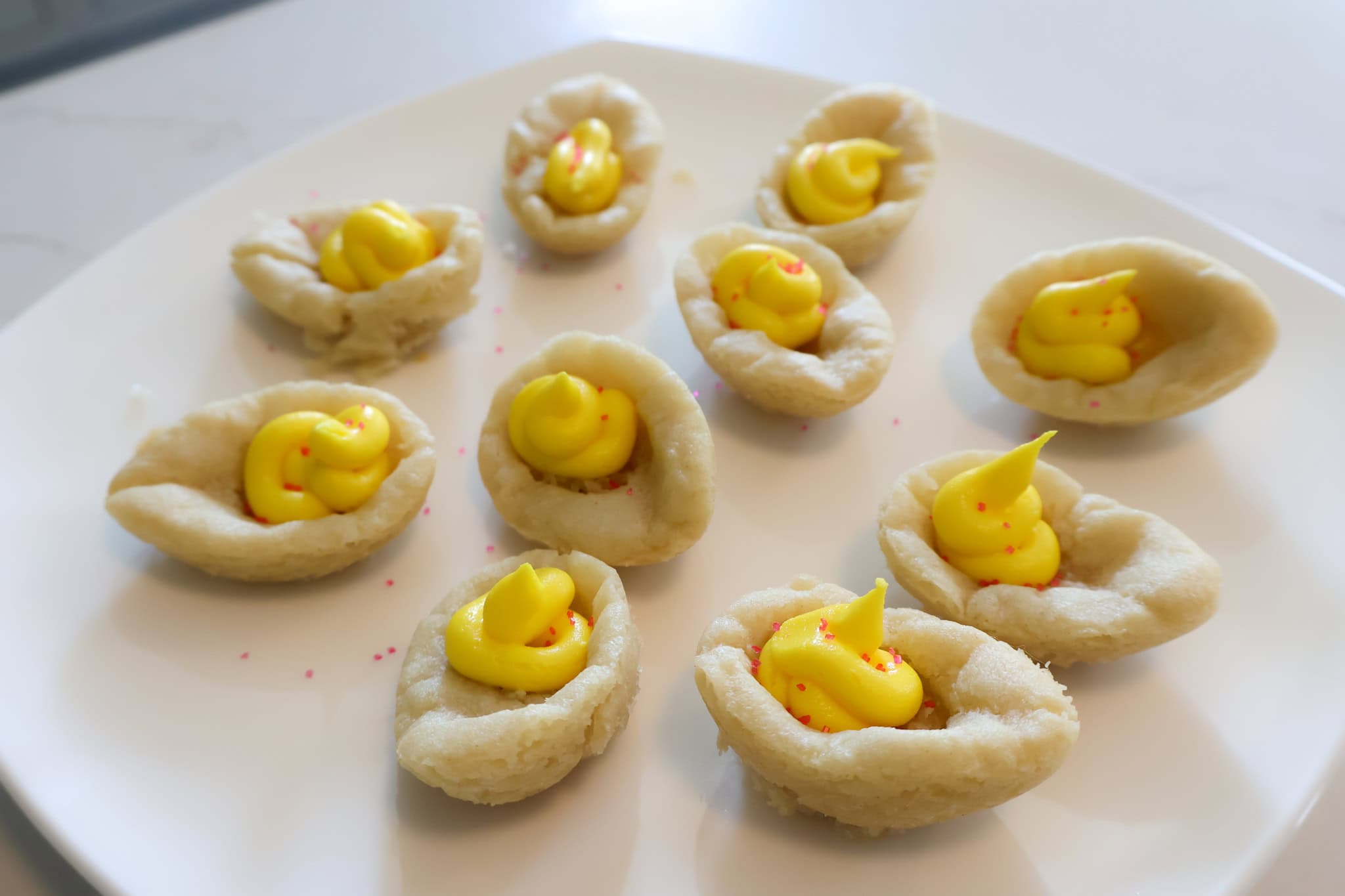 deviled egg cookies