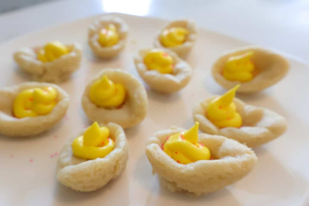 deviled egg cookies