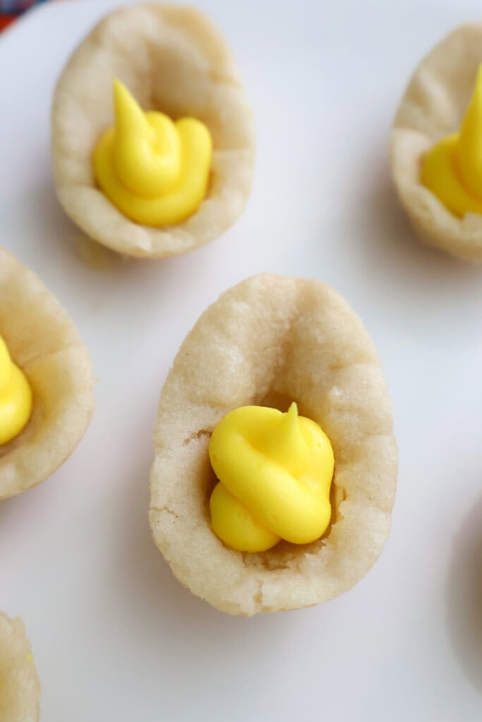 deviled egg cookies