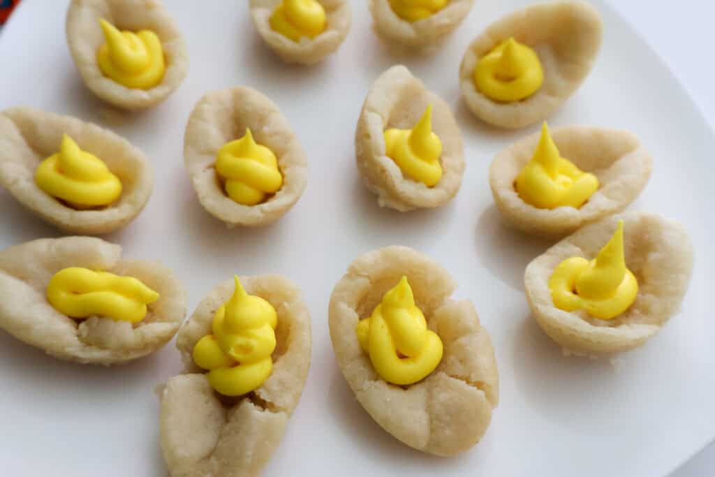 deviled egg cookies