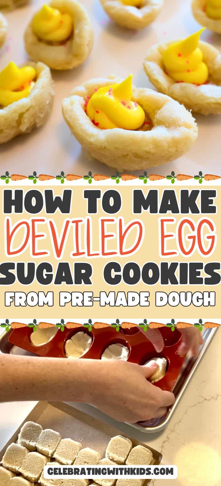 Deviled Egg Cookies