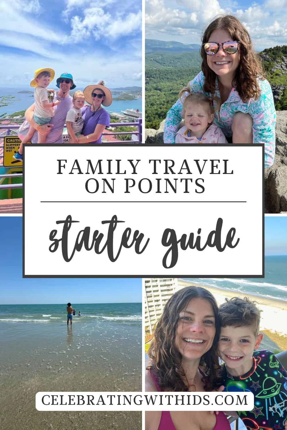 Family Travel on Points Pinterest Pin