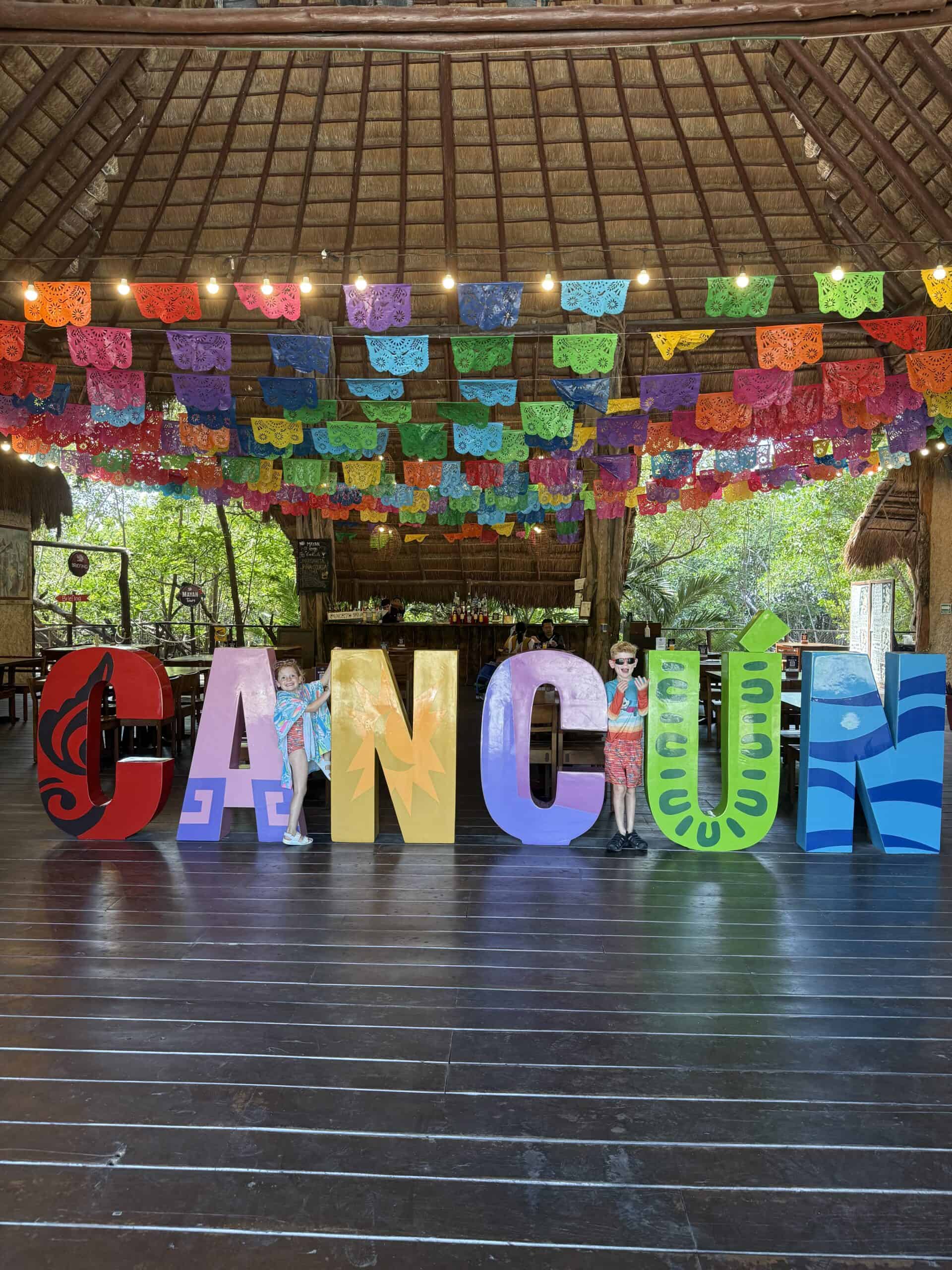 cancun sign