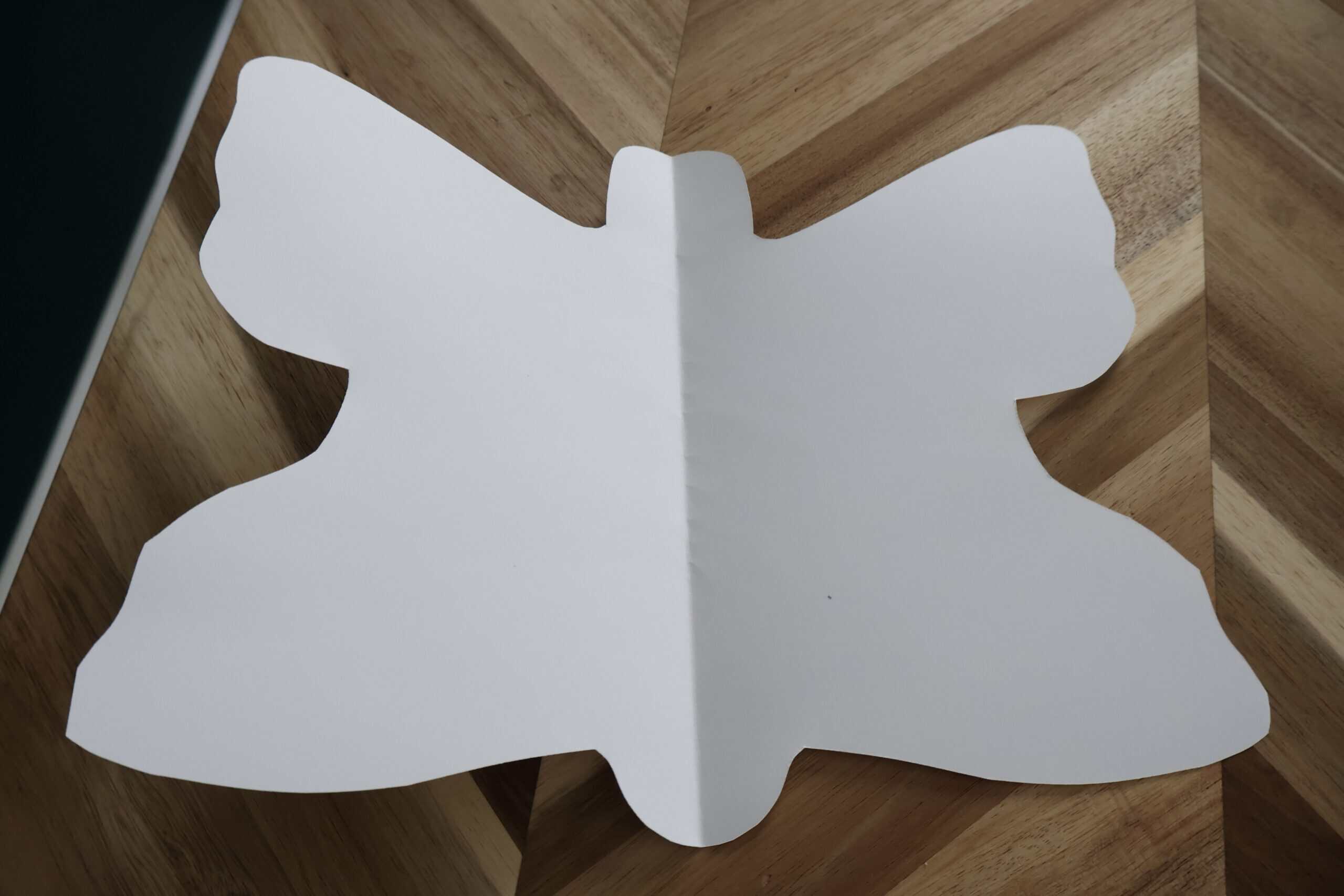 butterfly cut out of cardstock