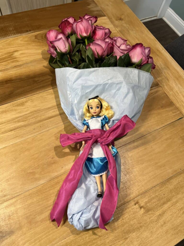 ballet recital doll bouquet