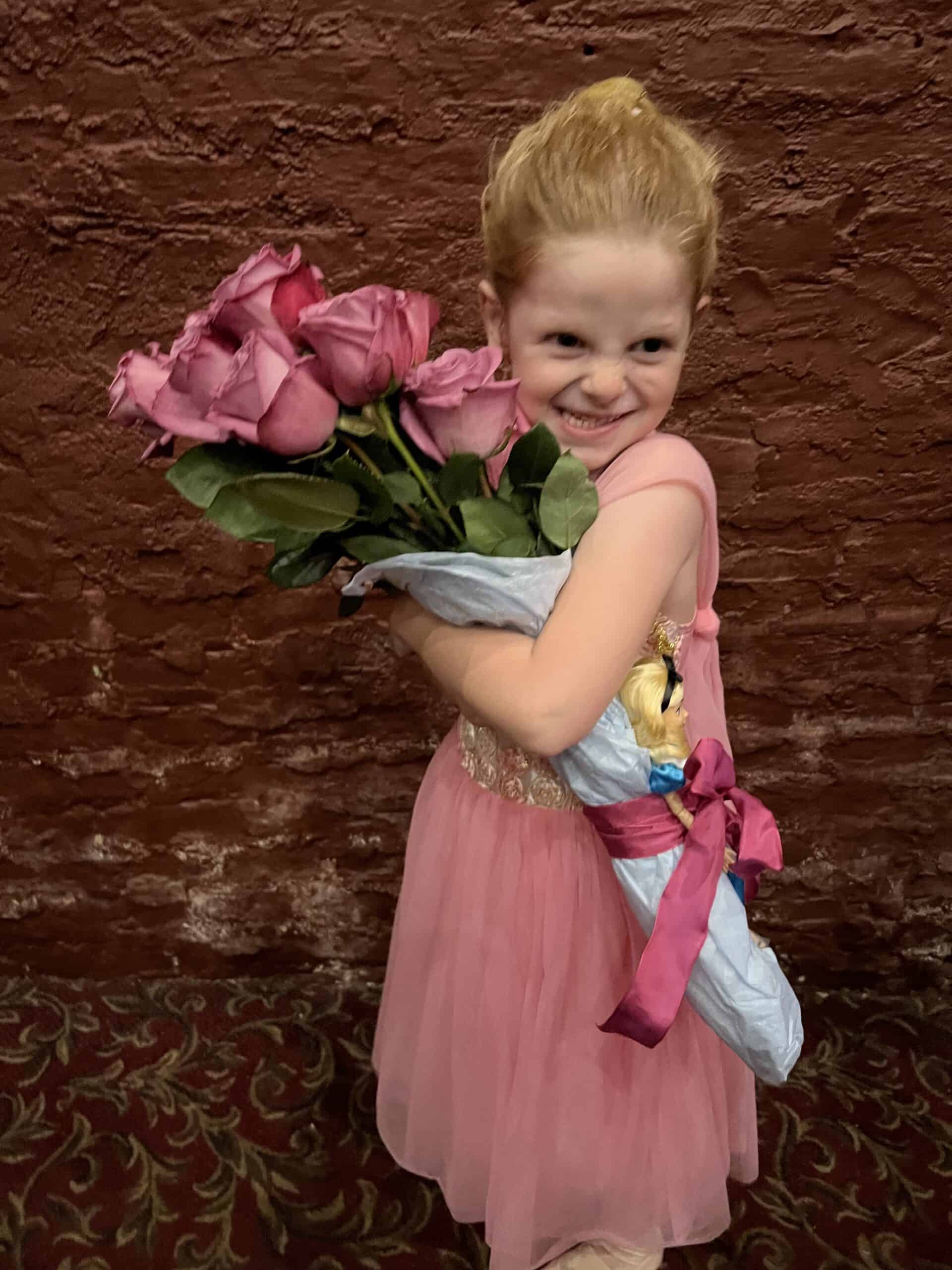 ballet recital doll bouquet