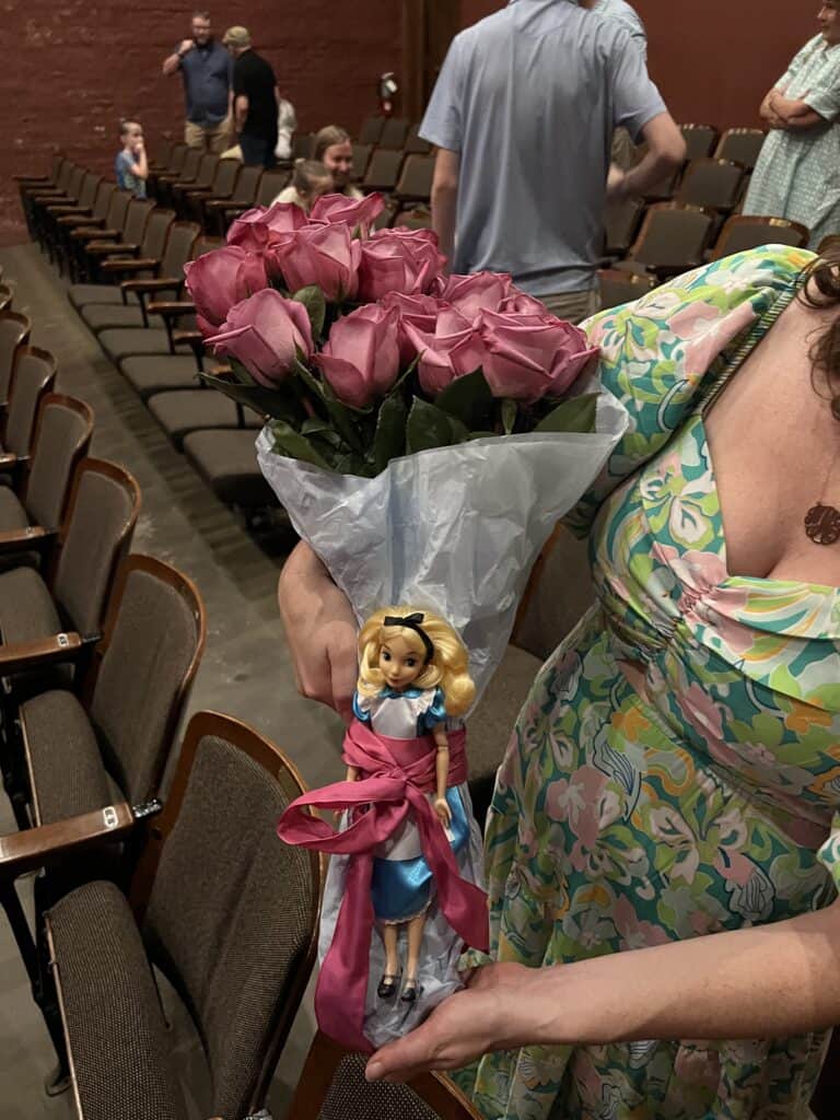 ballet recital doll bouquet