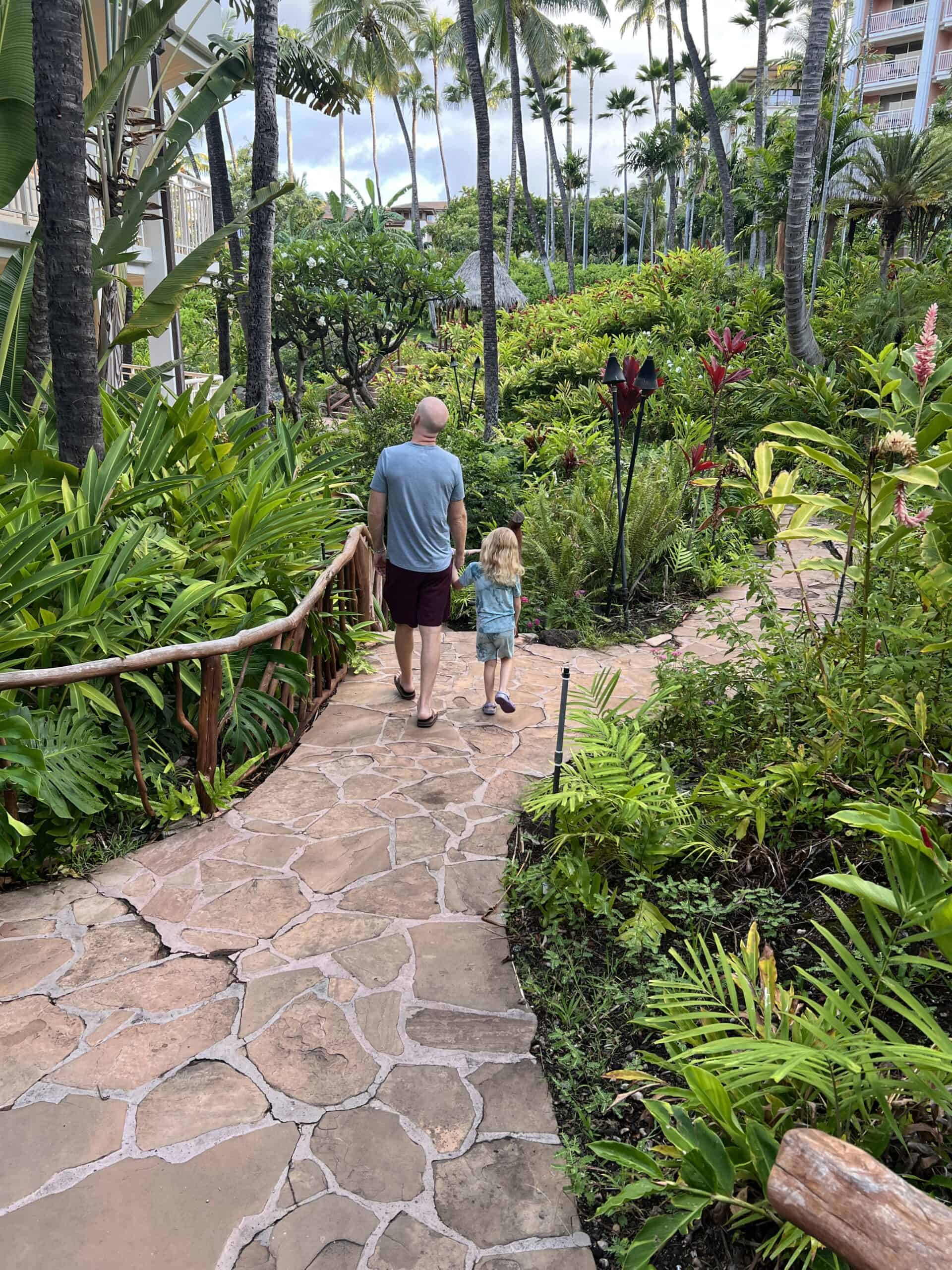 grand wailea resort maui hawaii lush grounds