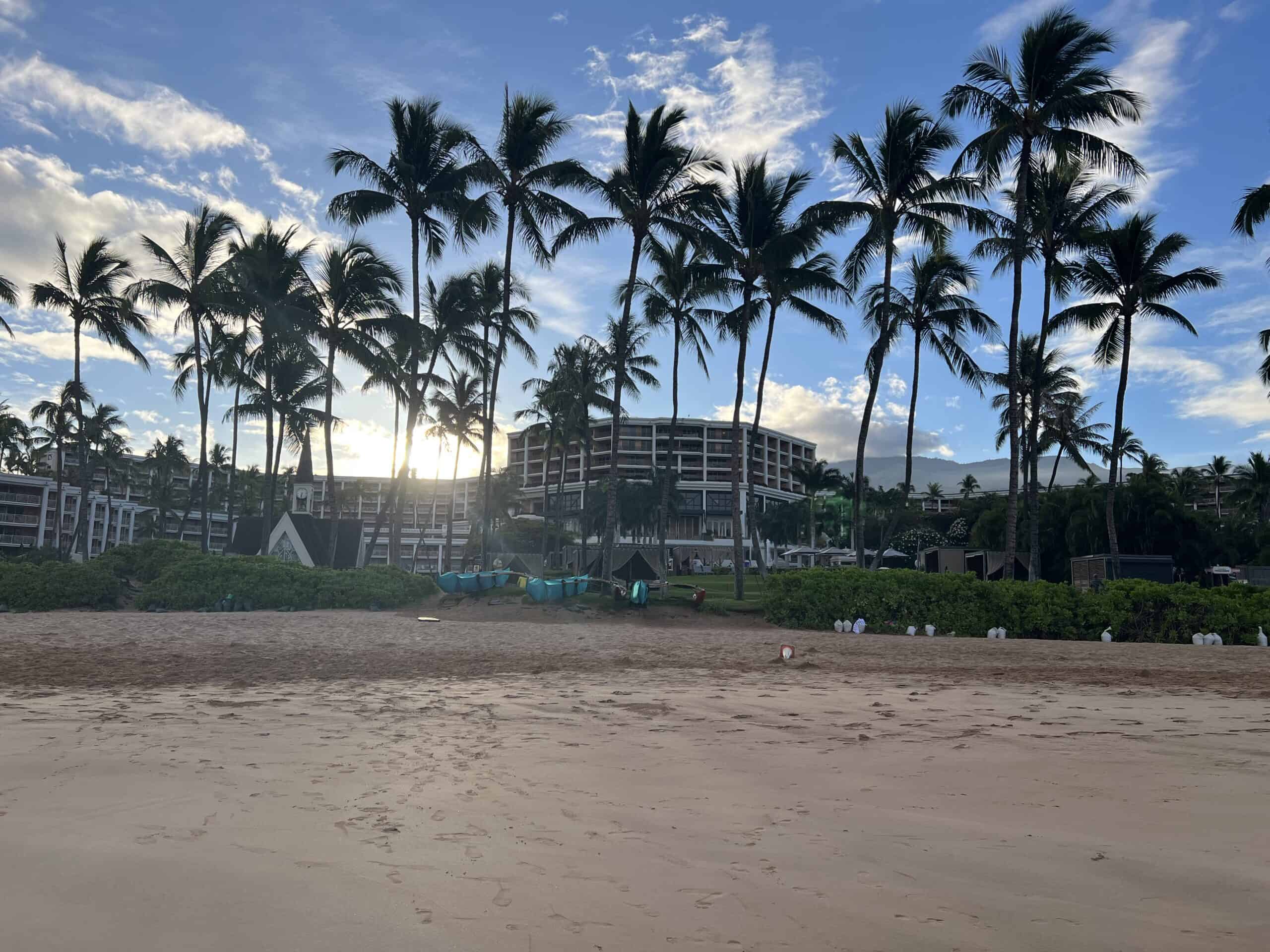 grand wailea maui hawaii sand beach