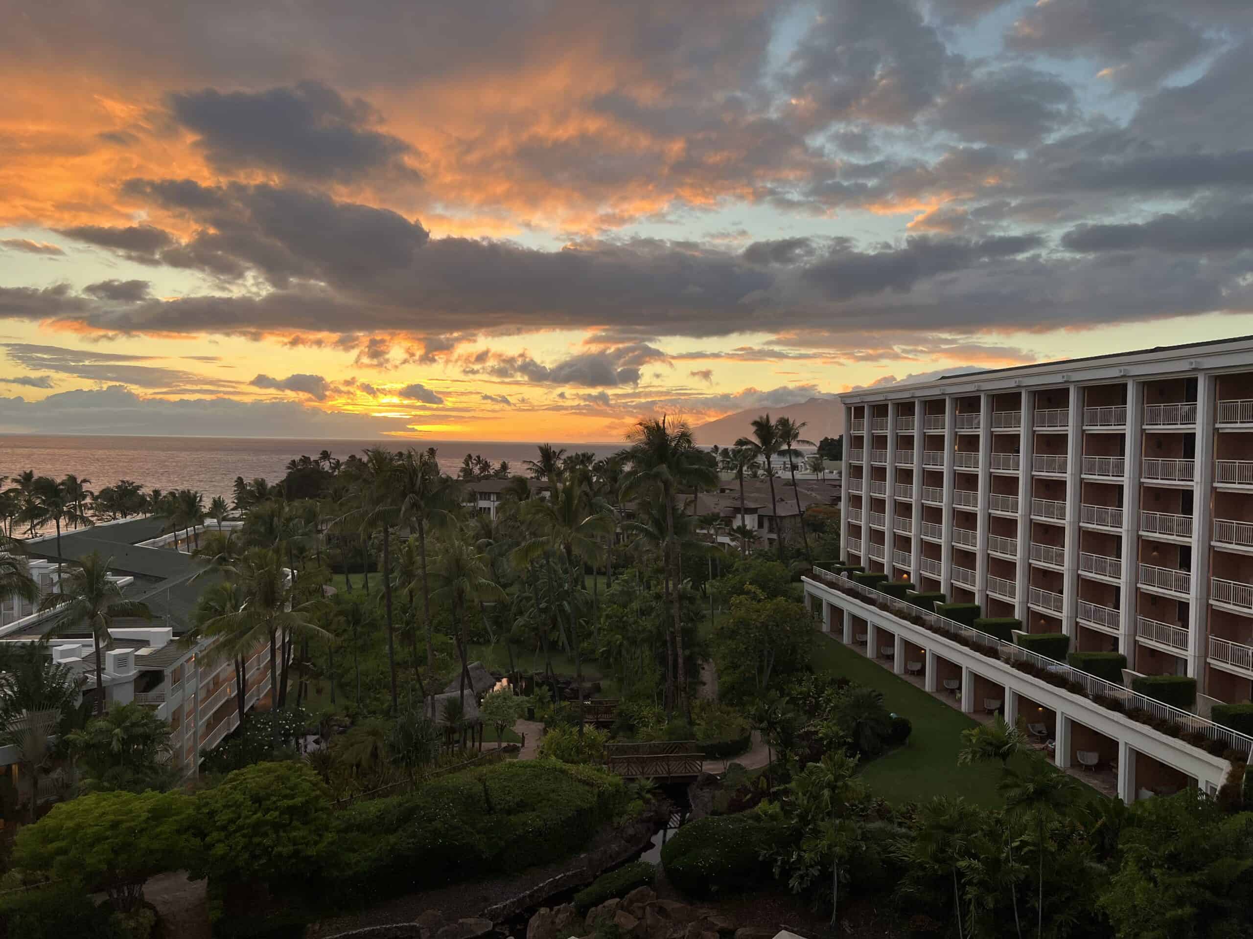grand wailea resort maui hawaii lush grounds