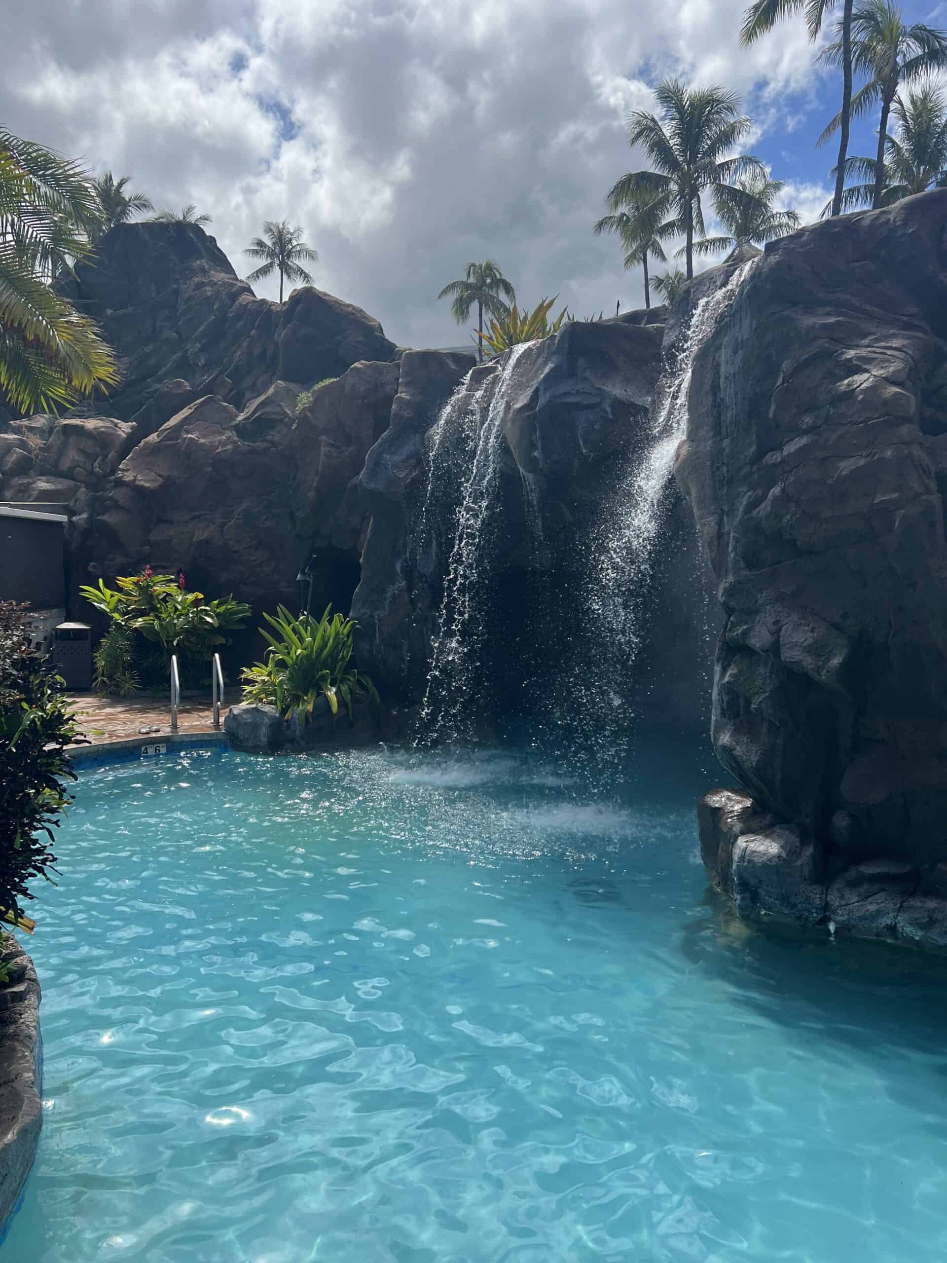 grand wailea maui waterfall grotto