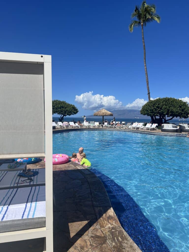pool at the hyatt regency maui