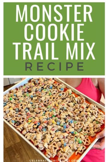 Monster Cookie Snack Mix recipe