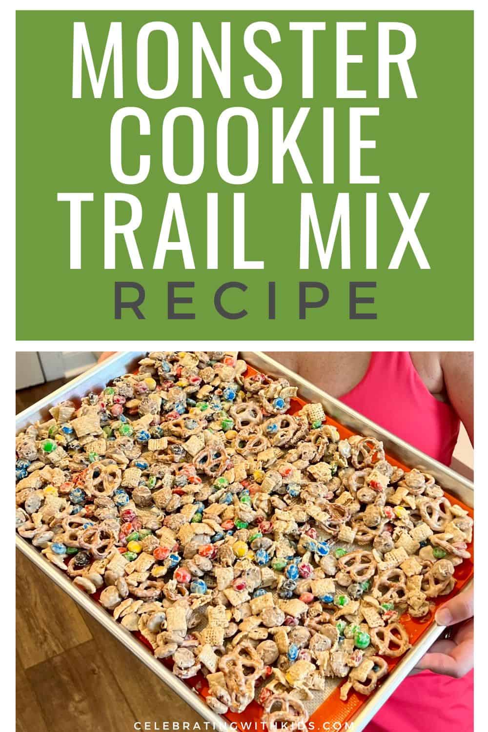 Monster Cookie Snack Mix recipe