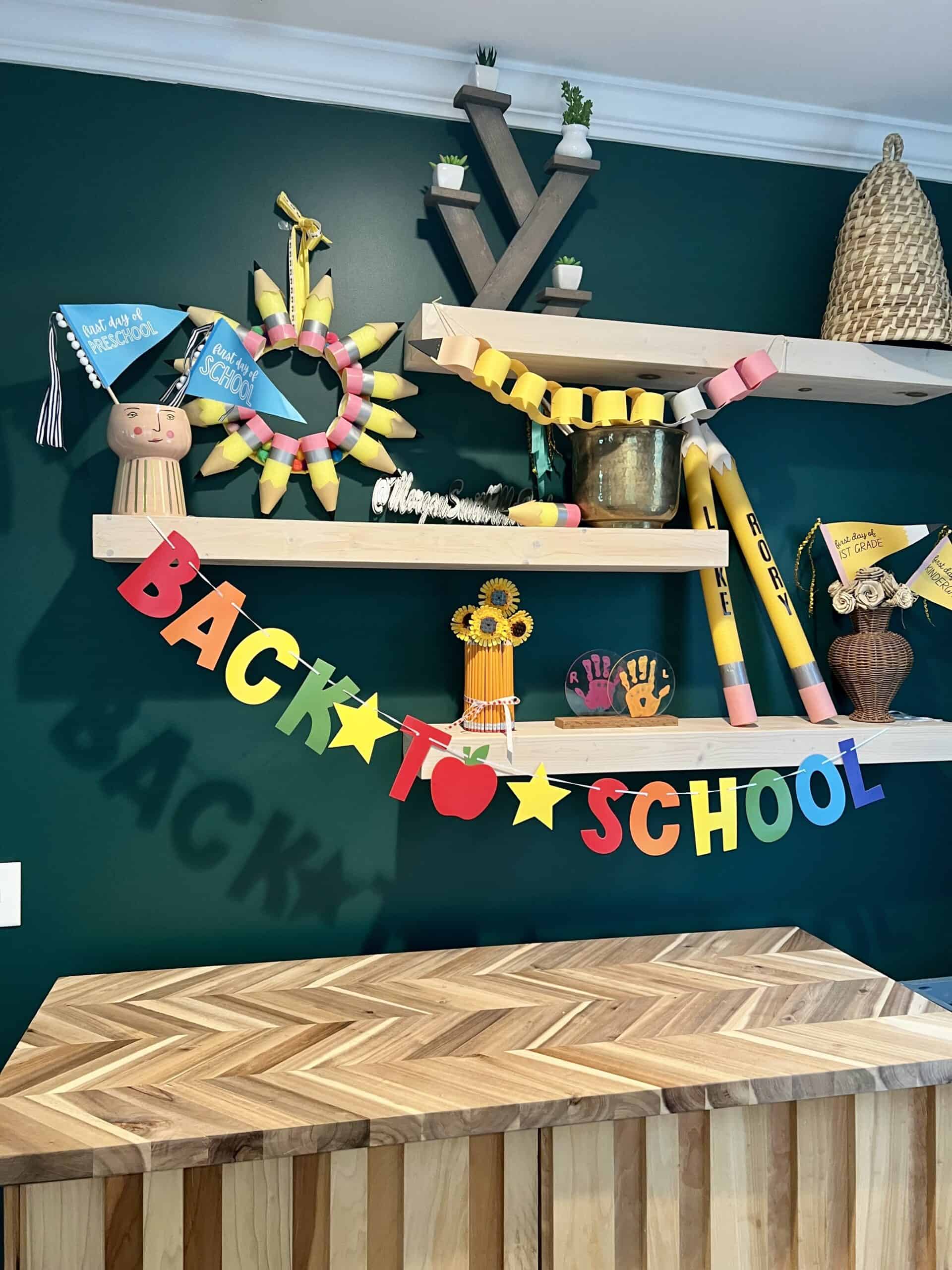 DIY Paper Chain Pencil for back to school