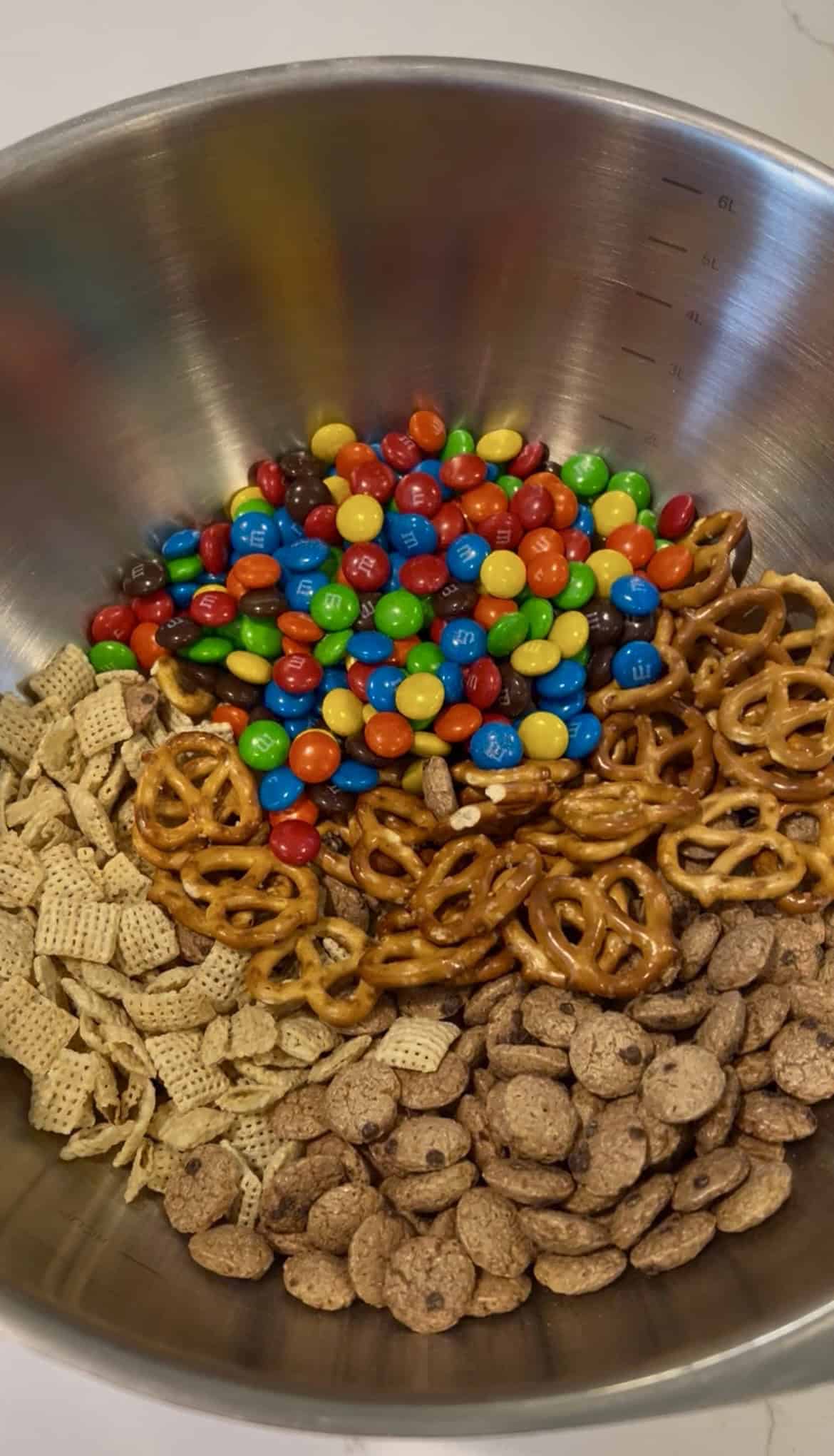Monster Cookie Snack Mix recipe