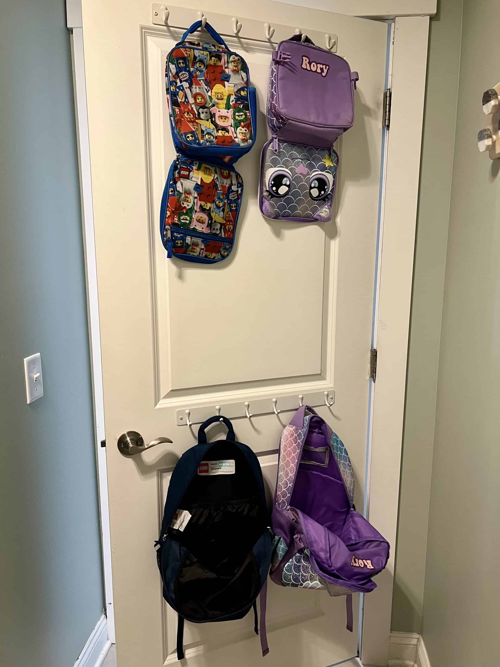 hang backpack to dry