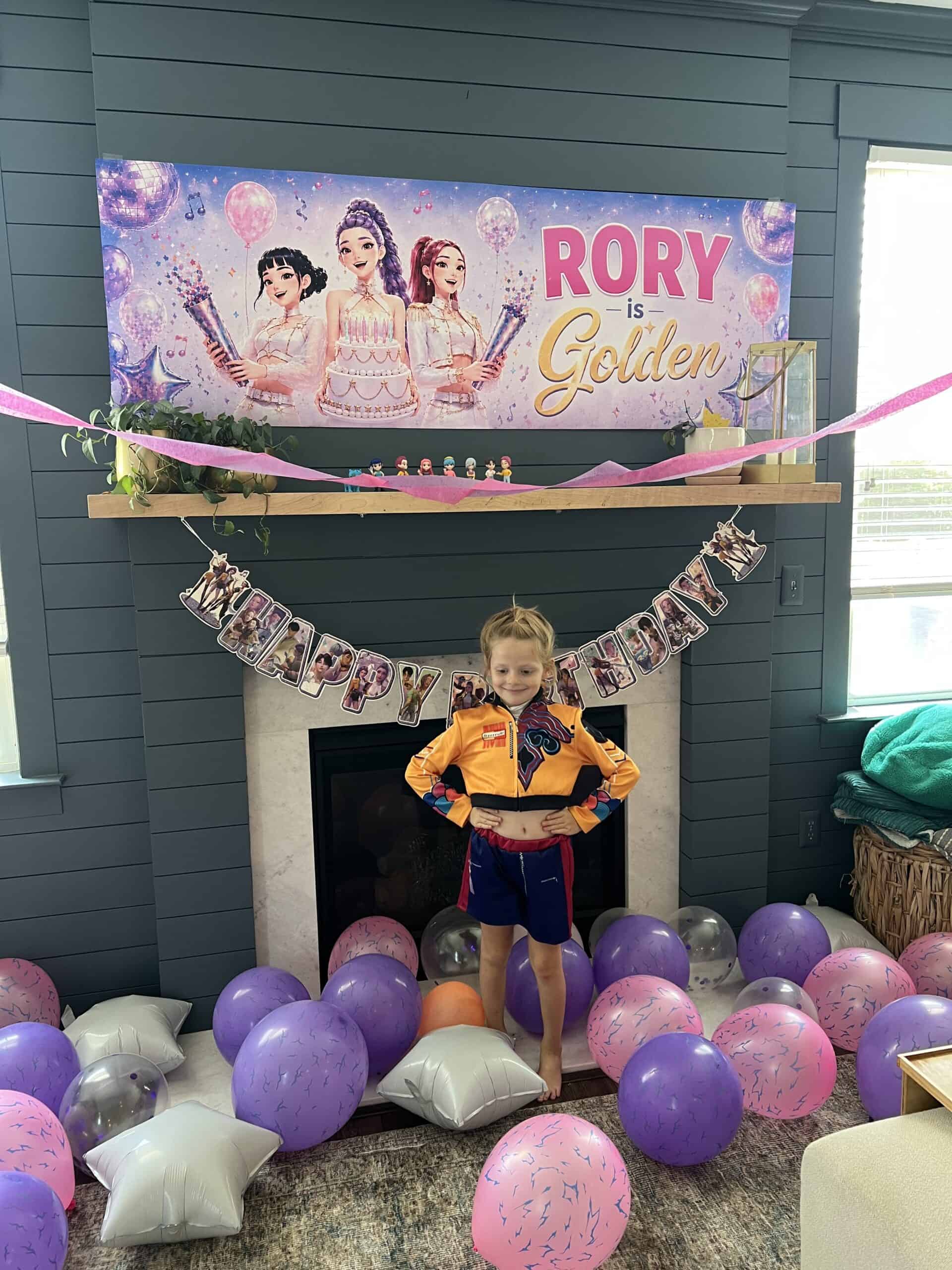 kpop demon hunters birthday party ideas