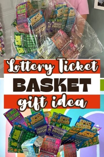 lottery ticket gift basket