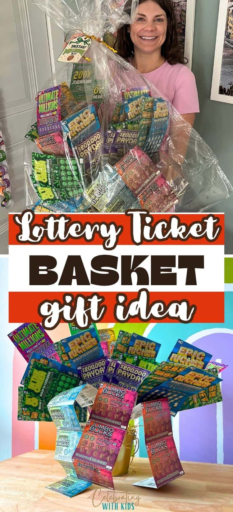 lottery ticket gift basket